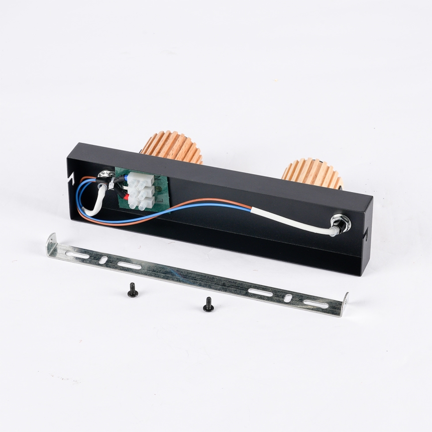 Brilagi - Luminaire directionnel ODENSE 2xE14/10W/230V bois/noir