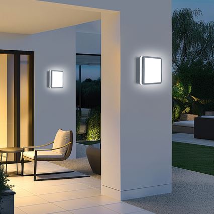 Brilagi - Luminaire LED d'extérieur avec détecteur de mouvement BENE LED/24W/230V 26x26 cm anthracite IP54