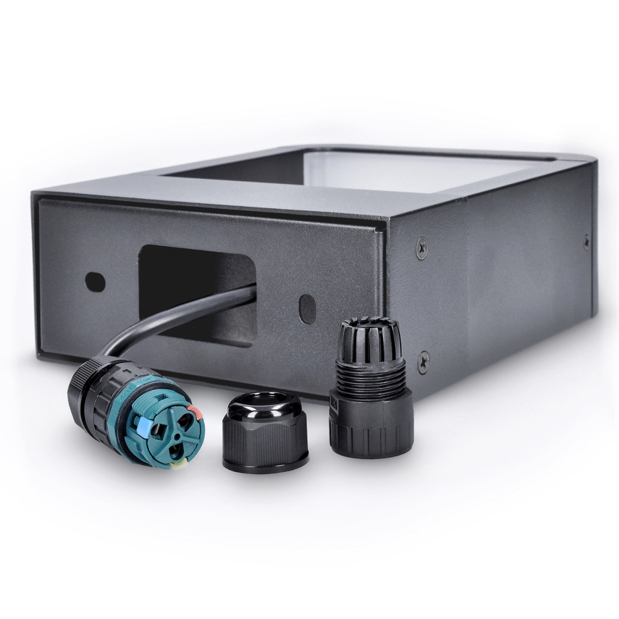 Brilagi - Applique murale extérieure BARI LED/7W/230V 3000/4000/6000K anthracite IP54