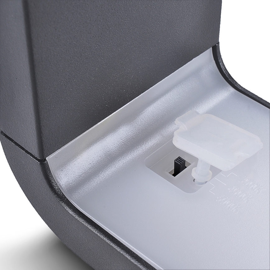 Brilagi - Applique murale extérieure BARI LED/7W/230V 3000/4000/6000K anthracite IP54