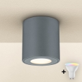 Brilagi - Luminaire extérieur LED RGBW dimmable MIA 1xGU10/30W/230V 3000K Wi-Fi 84x80 mm anthracite IP54