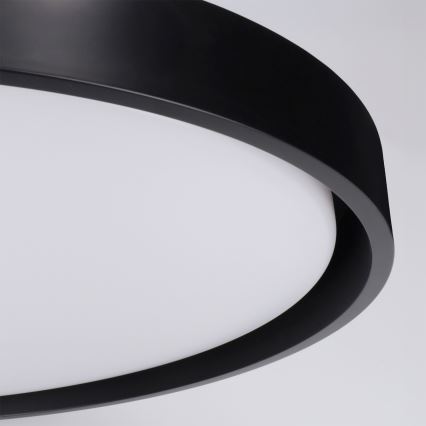 Brilagi - Plafonnier LED dimmable MATTEO LED/60W/230V 3000-6500K Ø 51,5 cm noir + télécommande