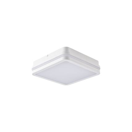 Brilagi - Luminaire LED d'extérieur avec détecteur BENE LED/18W/230V 22x22 cm blanc IP54