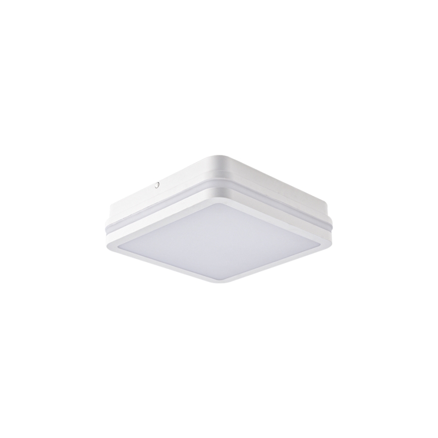 Brilagi - Luminaire LED d'extérieur avec détecteur BENE LED/24W/230V 26x26 cm blanc IP54