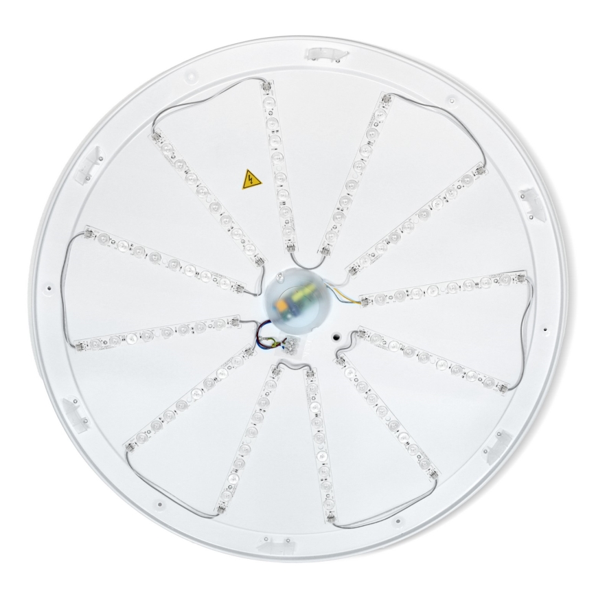 Brilagi - Plafonnier LED dimmable ALSON LED/72W/230V 3000-6500K chêne Ø 78 cm + télécommande