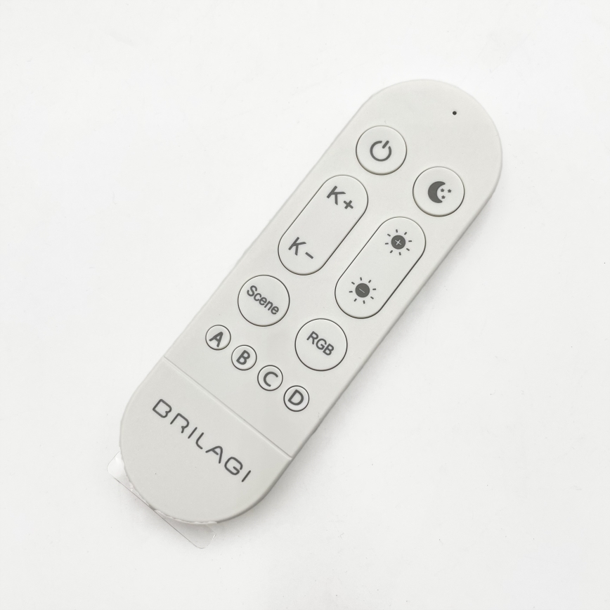 Brilagi - Plafonnier LED dimmable MANAROLA SMART STARS LED/24W/230V 3000-6000K Wi‑Fi Tuya Beacon Ø 41 cm chêne + télécommande