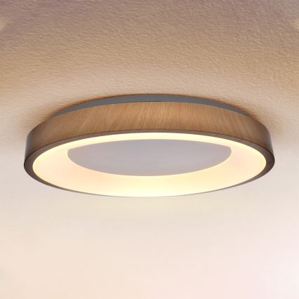 Brilagi - Plafonnier LED dimmable DORIA LED/60W/230V 3000-6500K Ø 60 cm + télécommande