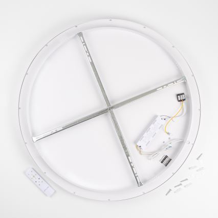 Brilagi - Plafonnier LED dimmable FALCON II LED/108 W/230 V 3000–6500 K Ø 80 cm blanc + télécommande