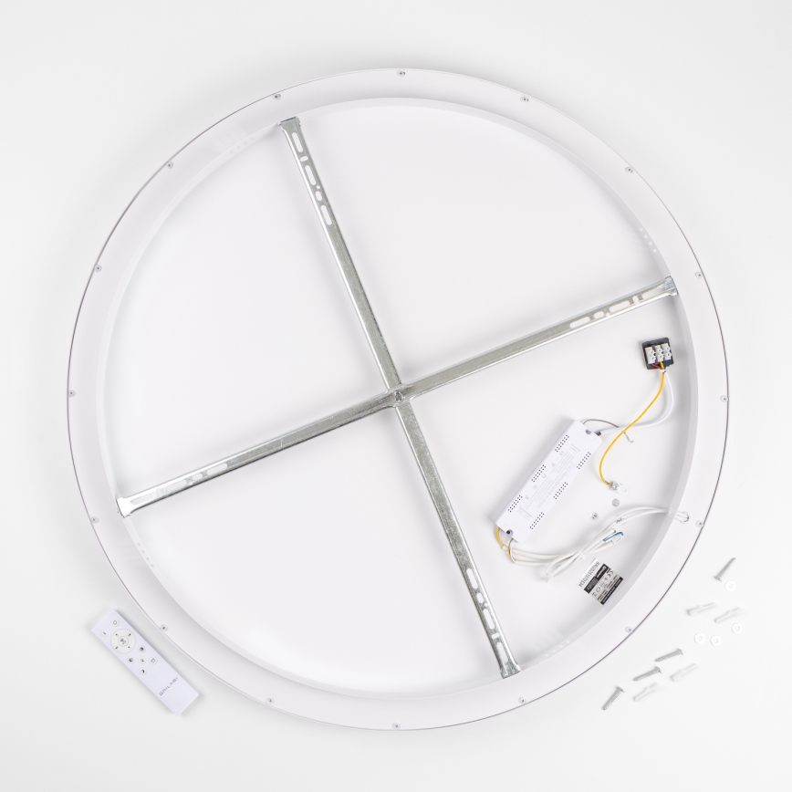 Brilagi - Plafonnier LED dimmable FALCON II LED/108 W/230 V 3000–6500 K Ø 80 cm blanc + télécommande