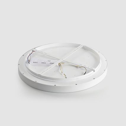 Brilagi - Plafonnier LED dimmable GLASS POOL DOUBLE LED/48W/230V 3000-6000K 40 cm blanc + télécommande