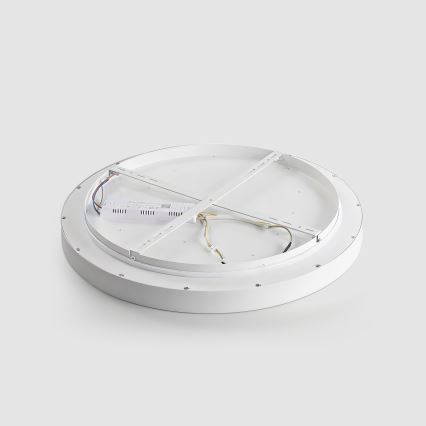 Brilagi - Plafonnier LED dimmable GLASS POOL DOUBLE LED/80W/230V 3000-6000K 60 cm blanc + télécommande