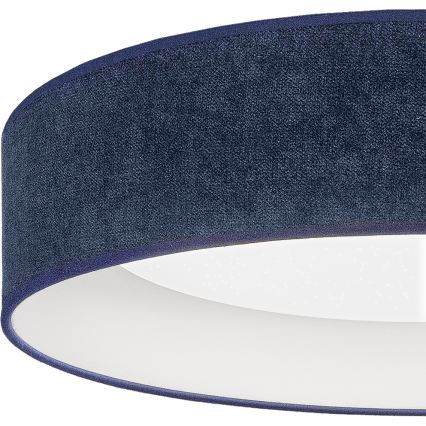 Brilagi - Plafonnier LED dimmable VELVET SMARTIX STARS LED/36W/230V 3000-6000K Ø 55 cm bleu Wi-Fi Tuya Beacon + télécommande