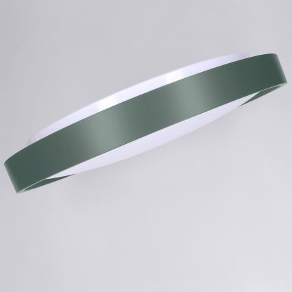 Brilagi - Plafonnier LED dimmable MATTEO LED/48W/230V 3000-6500K Ø 41 cm vert + télécommande