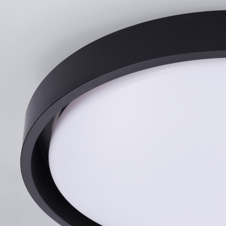 Brilagi - Plafonnier LED dimmable MATTEO LED/48W/230V 3000-6500K Ø 41 cm noir + télécommande