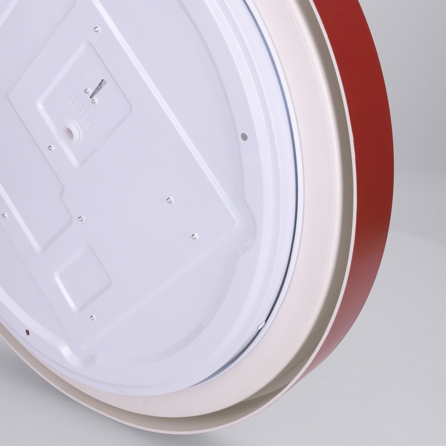 Brilagi - Plafonnier LED dimmable MATTEO LED/48W/230V 3000-6500K Ø 41 cm rouge + télécommande