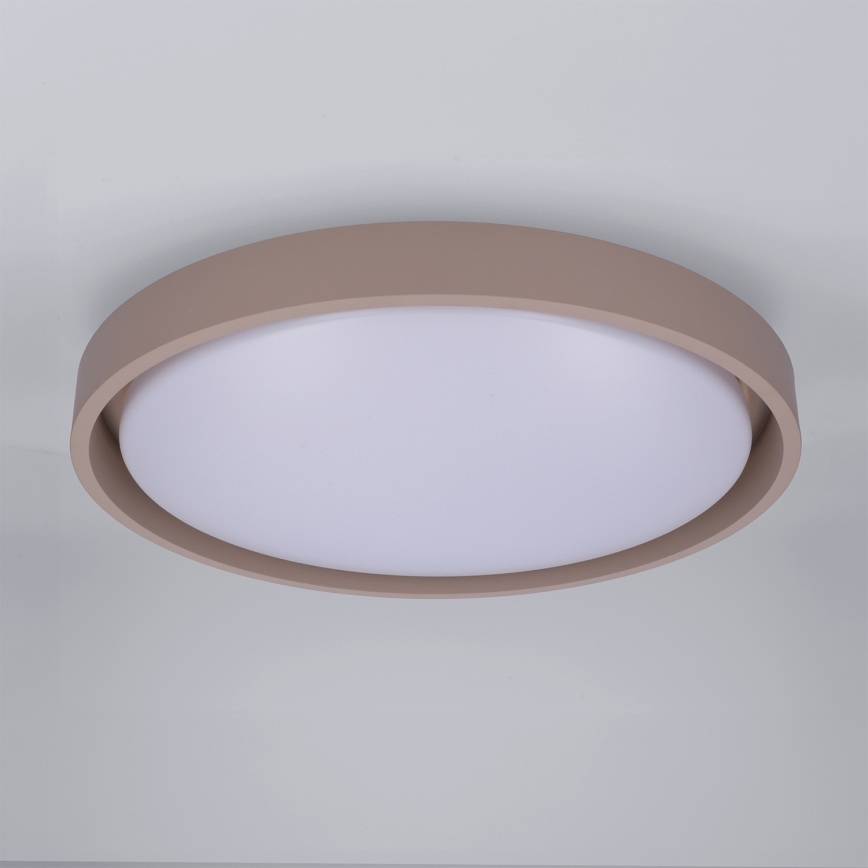 Brilagi - Plafonnier LED dimmable MATTEO LED/48W/230V 3000-6500K Ø 41 cm taupe + télécommande