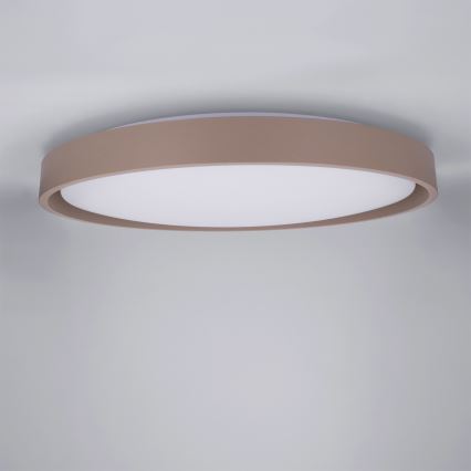 Brilagi - Plafonnier LED dimmable MATTEO LED/60W/230V 3000-6500K Ø 51,5 cm taupe + télécommande