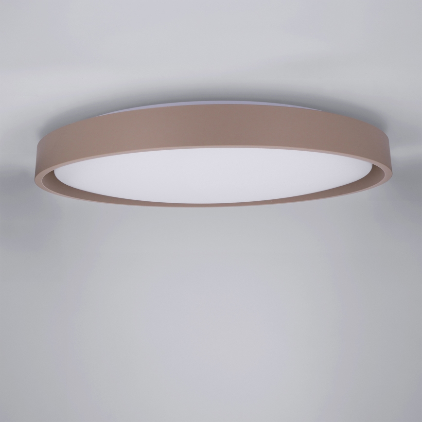 Brilagi - Plafonnier LED dimmable MATTEO LED/60W/230V 3000-6500K Ø 51,5 cm taupe + télécommande