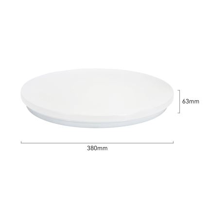 Brilagi - Plafonnier LED dimmable MILKY WAY LED/24W/230V 3000–6500K Ø 38 cm + télécommande