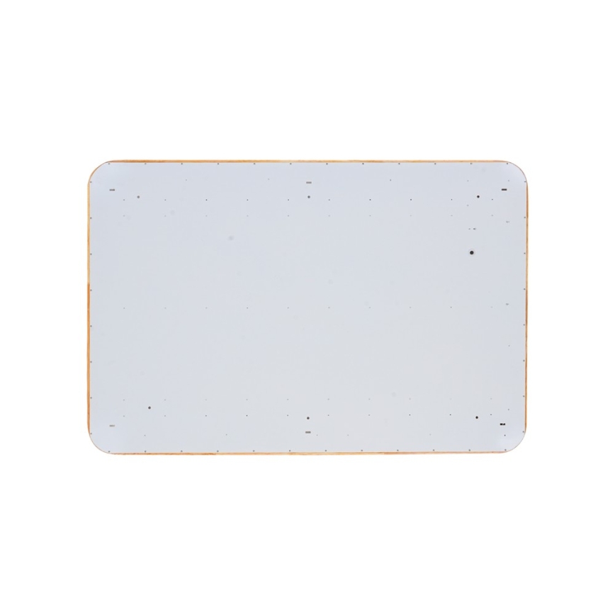 Brilagi - Plafonnier LED dimmable MOLINA SQUARE LED/128W/230V 3000-6000K chêne 90x60 cm + télécommande