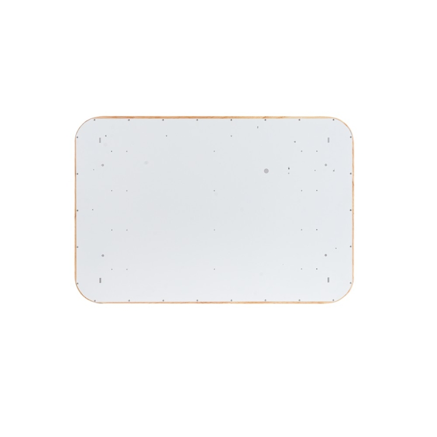 BRILAGI - Plafonnier LED dimmable MOLINA SQUARE LED/54W/230V 3000-6000K chêne 60x40 cm + télécommande