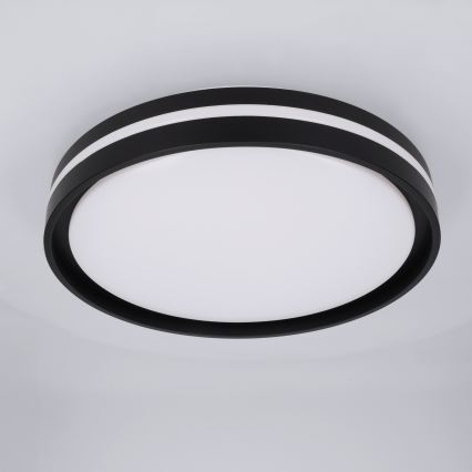 Brilagi - Plafonnier LED dimmable NAOMI LED/48W/230V 3000-6500K Ø 39 cm noir + télécommande