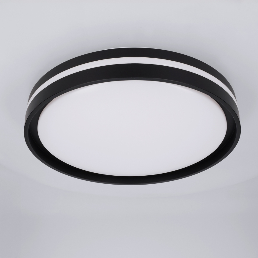 Brilagi - Plafonnier LED dimmable NAOMI LED/48W/230V 3000-6500K Ø 39 cm noir + télécommande
