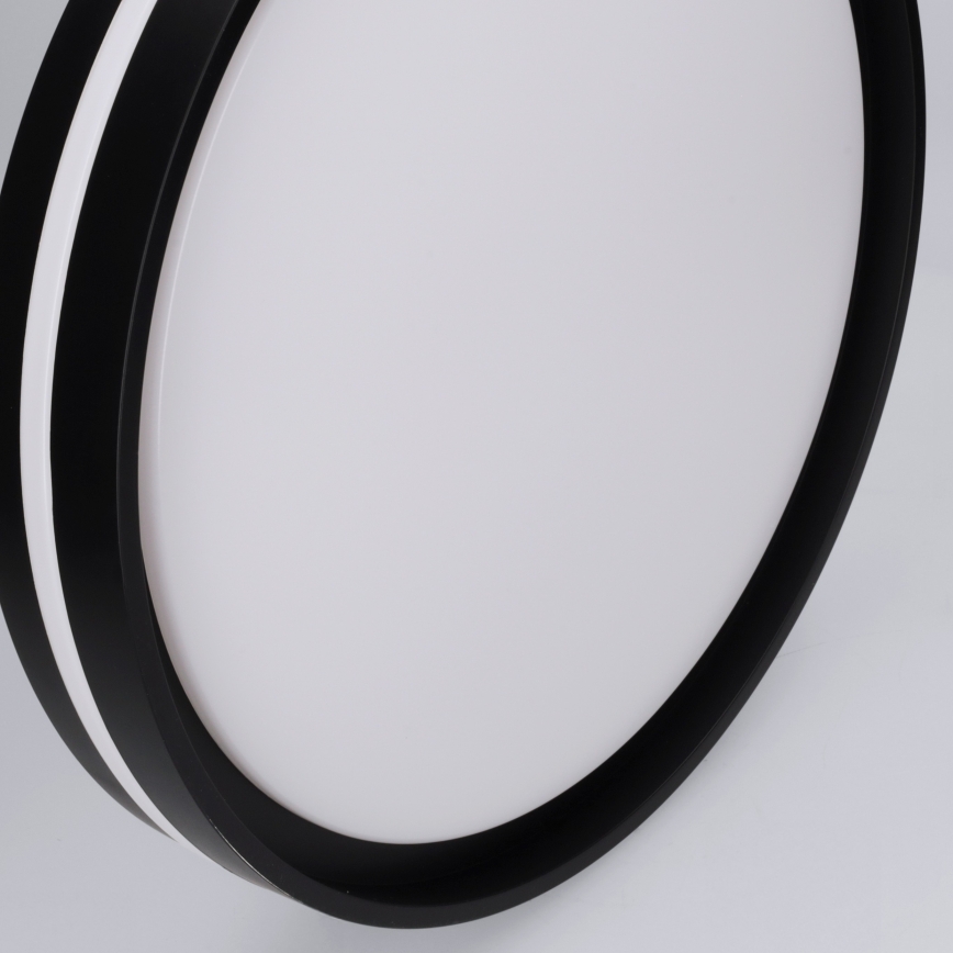 Brilagi - Plafonnier LED dimmable NAOMI LED/48W/230V 3000-6500K Ø 39 cm noir + télécommande