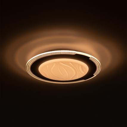 Brilagi - Plafonnier LED dimmable ORELIS LED/80W/230V 3000-6000K Ø 50 cm + télécommande