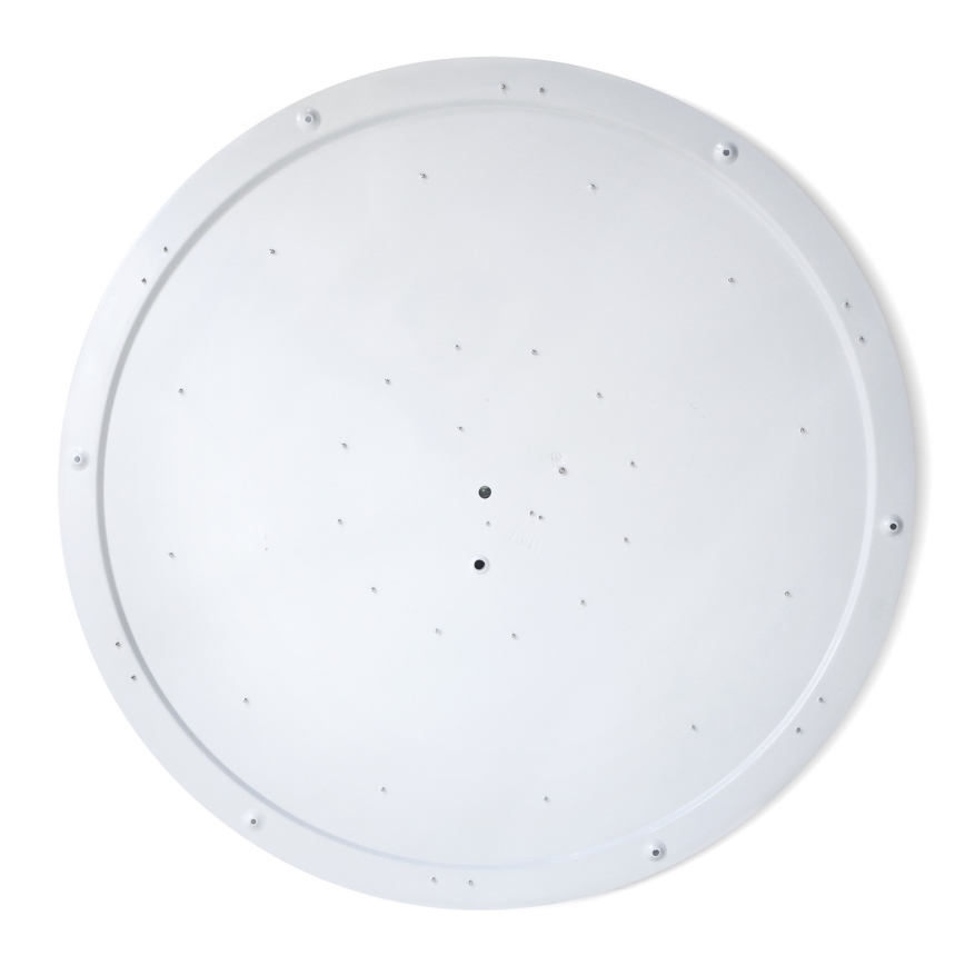 Brilagi - Plafonnier LED dimmable PILANA 72 W 230 V 3000–6500 K chêne/noir Ø 80 cm + télécommande