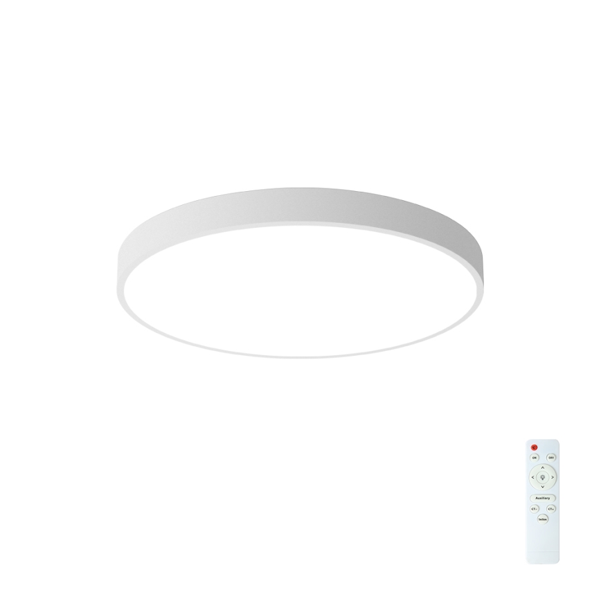 Brilagi - Luminaire LED dimmable POOL LED/60W/230V 3000-6000K ø 60 cm blanc + contrôle à distance
