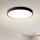 Brilagi - Luminaire LED dimmable POOL LED/60W/230V 3000-6000K ø 60 cm noir + contrôle à distance