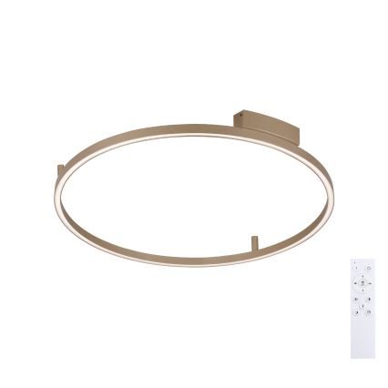 Brilagi - Plafonnier LED dimmable PORTOFINO LED/60W/230V 3000-6000K Ø 80 cm beige + télécommande
