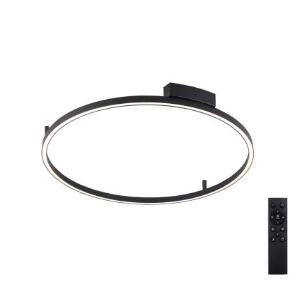 Brilagi - Plafonnier LED dimmable PORTOFINO LED/60W/230V 3000-6000K Ø 80 cm noir + télécommande