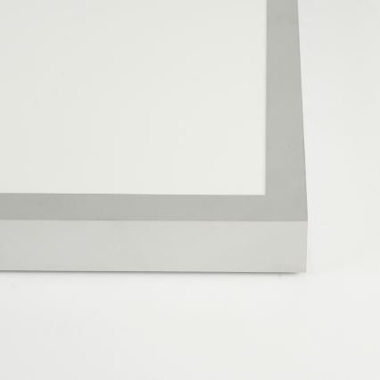 Brilagi - Plafonnier LED dimmable pour salle de bains FRAME SMART LED/50W/230V 60x60 cm 3000-6000K IP44 argent + télécommande