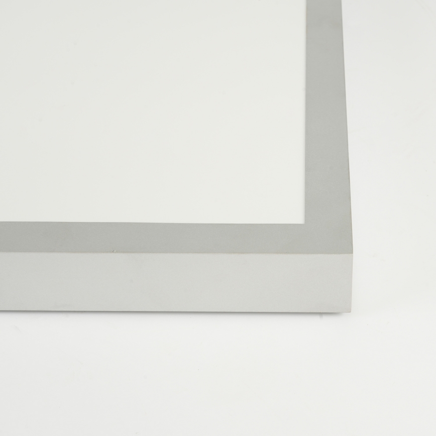 Brilagi - Plafonnier LED dimmable pour salle de bains FRAME SMART LED/50W/230V 60x60 cm 3000-6000K IP44 argent + télécommande