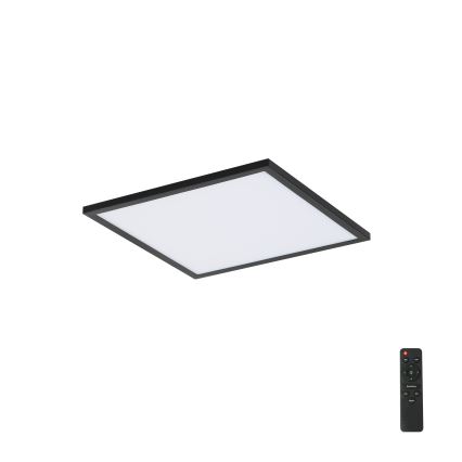 Brilagi - Plafonnier LED dimmable SLIMFRAME LED/25W/230V 30x30 cm 3000-6000K noir + télécommande