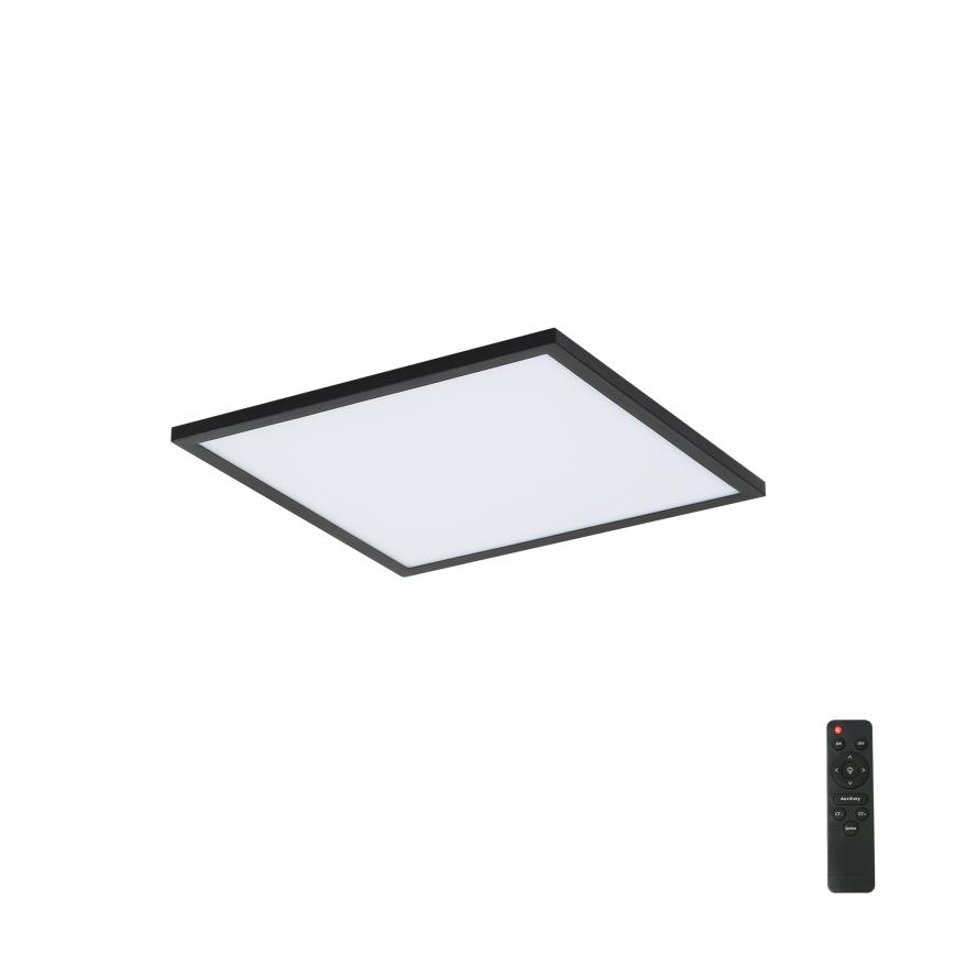 Brilagi - Plafonnier LED dimmable SLIMFRAME LED/25W/230V 30x30 cm 3000-6000K noir + télécommande