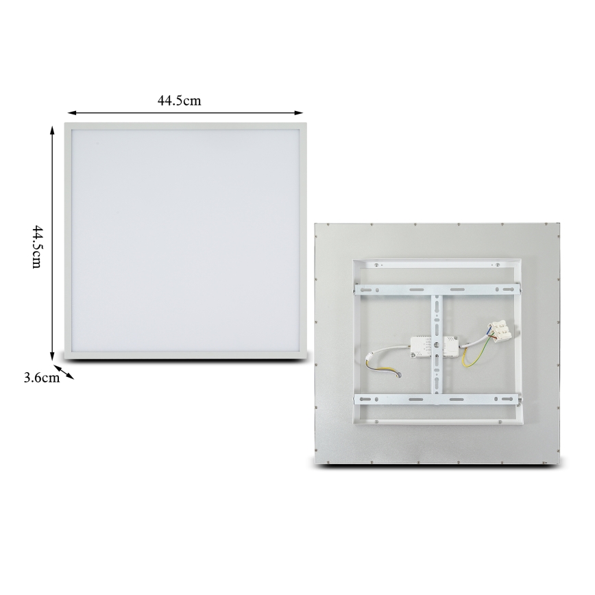 Brilagi - Plafonnier LED dimmable SLIMFRAME LED/36W/230V 45x45 cm 3000-6000K blanc + télécommande