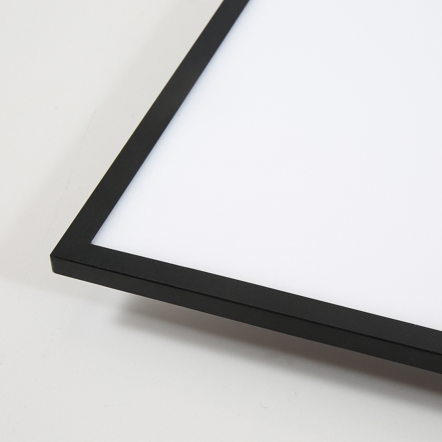 Brilagi - Plafonnier LED dimmable SLIMFRAME LED/36W/230V 45x45 cm 3000-6000K noir + télécommande