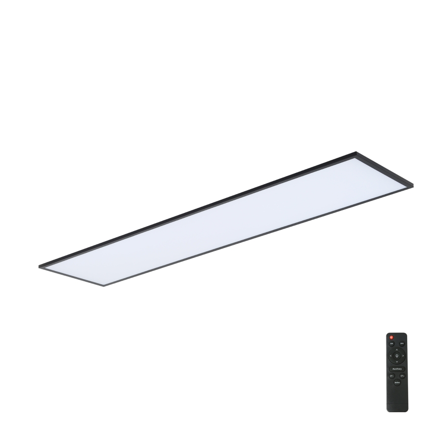 Brilagi - Plafonnier LED dimmable SLIMFRAME LED/58W/230V 120x30 cm 3000-6000K noir + télécommande