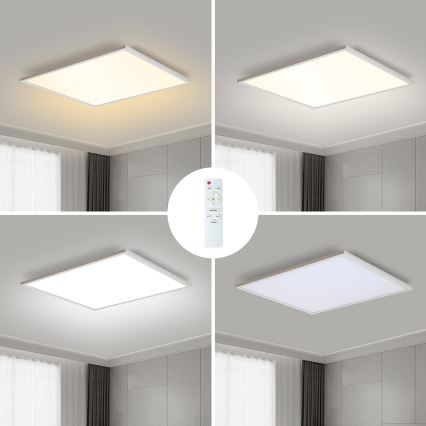 Brilagi - Plafonnier LED dimmable SLIMFRAME LED/58W/230V 60x60 cm 3000-6000K blanc + télécommande
