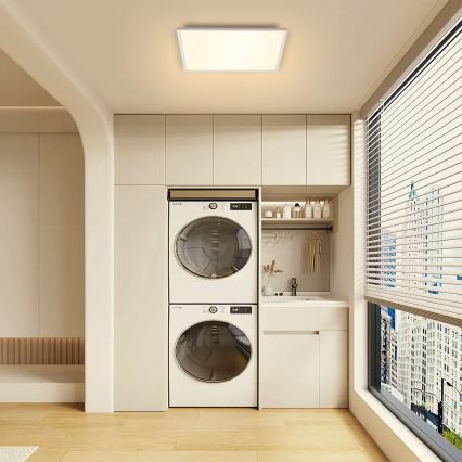 Brilagi - Plafonnier LED dimmable SLIMFRAME LED/58W/230V 60x60 cm 3000-6000K blanc + télécommande