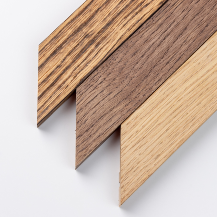 Brilagi - Plafonnier LED dimmable SLIMFRAME WOOD LED/58W/230V 124x33,7 cm 3000-6000K marron + télécommande