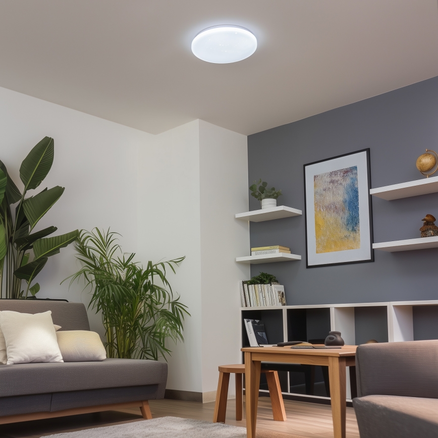 Brilagi - Luminaire LED dimmable SMART STARS LED/24W/230V Ø 38 cm 2700-6500K Wi-Fi Tuya + télécommande