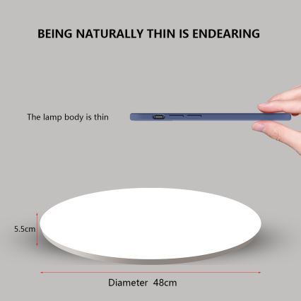 Brilagi - Luminaire LED dimmable SMART STARS LED/36W/230V Ø 48 cm 2700-6500K Wi-Fi Tuya + télécommande