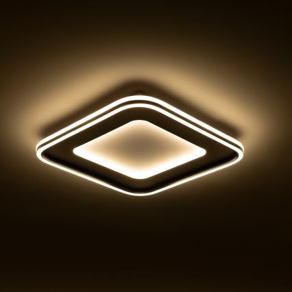 Brilagi - Plafonnier LED dimmable TRIVARO LED/88W/230V 3000-6000K 40x40 cm + télécommande