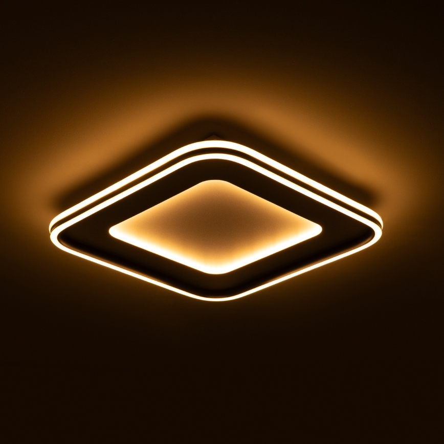 Brilagi - Plafonnier LED dimmable TRIVARO LED/88W/230V 3000-6000K 40x40 cm + télécommande