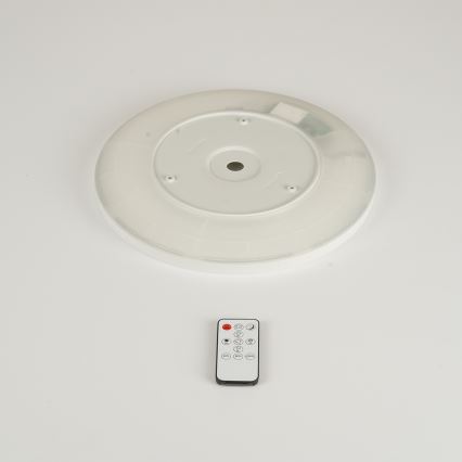 Brilagi - Plafonnier LED dimmable ULTRA SLIM LED/18W/230V 2700-6500K Ø 30 cm blanc + télécommande