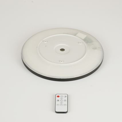 Brilagi - Plafonnier LED dimmable ULTRA SLIM LED/18W/230V 2700-6500K Ø 30 cm noir + télécommande